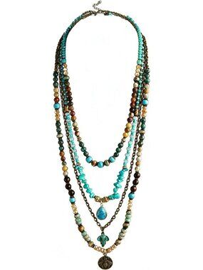 Trendy Boho Long Layered Necklaces for Women - Stylish Chain Jewelry Accessory